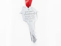 Custom First Home Key Christmas Ornament